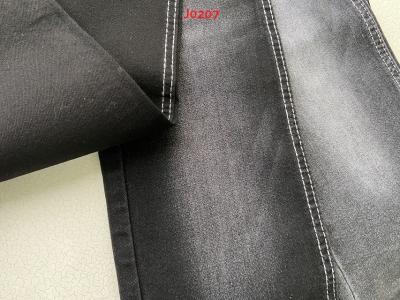 China 10.2 OZ High Stretch Black Denim Fabric For Women Jeans Girl Pants for sale