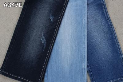 China Regelmatige van Katoenen van Vrouwenjeans het Denimstof 58/59 Polyesterspandex“ Hoge Rek met Afwijkingslont Te koop