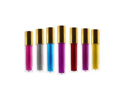 China OEM Waterproof Custom Lip Gloss Private Label Multi Colors Waterproof Lip Gloss Glitter for sale