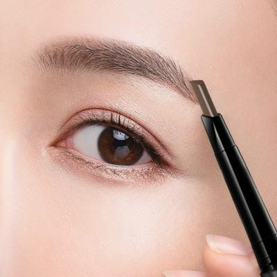 China Waterproof Custom Colors 3 In 1 Eyebrow Pencil Waterproof Brown Eyebrow Pencil With Brush for sale