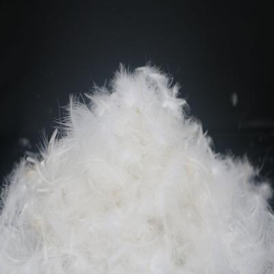 China Duck Feather Washed White 4-6cm Fluffy Eco-Friendly and Down for sale