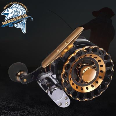 China Newest Model 6+1BB Waterproof Right Left Hand Metal CNC Full Sea Water Automatic Raft Fishing Reels for sale