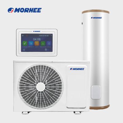 China Outdoor Hot Sale Cheap Price Morhee Spare Parts DC Inverter Heat Circulating Water Heater Air Source To Water Free Heat Pump for sale