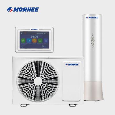 China Morhee Sale Smart Wifi Control DC Inverter Outdoor Hot Air Source To Water Heater Heat Pump Heat Circulating Water Pump for sale