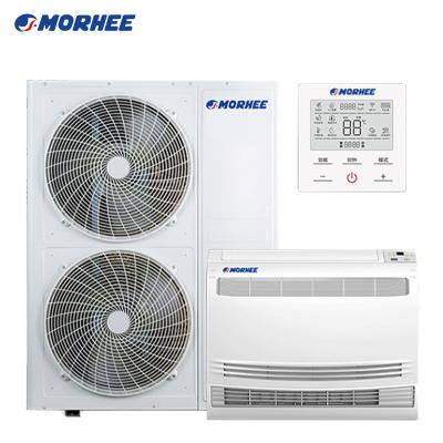 China Morhee Outdoor High Quality 5-20KW DC Inverter Air Source To Water Heat Pump For Split Type Air Conditioner And Water Heater For Japan for sale