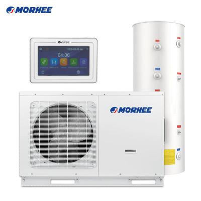 China Hot Sale Outdoor Split Type Ducted Type Water Heating Heater Circulation Pump And Air Conditioner DC Inverter Air Source Heat Pump System for sale