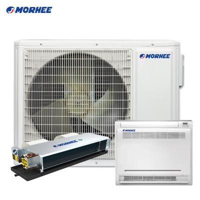 China Morhee outdoor all in one home use energy saving DC inverter air source to water heat pump 8KW 14KW heat pump for sale