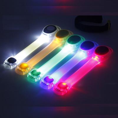 China Sound Activated Logo Cheap Custom LED Silicone Wristbands Glow In The Dark Light Up Wristband for sale