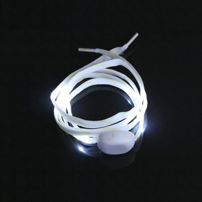 China Charming Led Light Party LED Skating Flash Light Up Glow Laces Shoe Laces Shoe Strings for sale