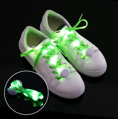 China Light Hot Sale Led Light Up LED Shoe Laces / Glowing Shoe Laces for sale