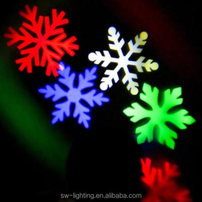 China Iron+PC Waterproof Outdoor Holiday Decoration LED Stage Lights 12 Types Christmas Laser Snowflake Projector Lamp Garden Star Light for sale