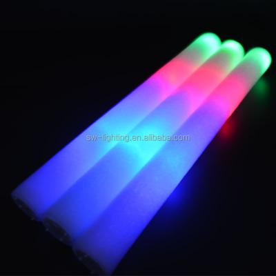 China 2018 Festival Hot Selling Custom Made Foam LED Cheer Stick For Party Wedding Supplies for sale