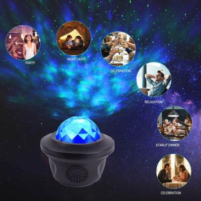 China Home/Bedroom/Living Room /Event /Club/DJ/Bar/Party Projector Starry Light 3 in One LED Galaxy Starry Sky Projector Mini Projector Night Light Colorful for Christmas Gift for sale