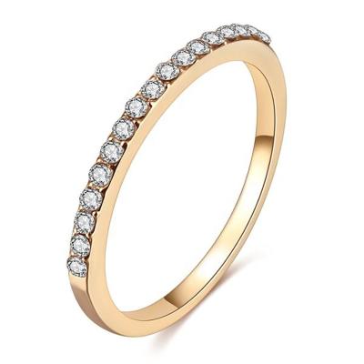 China Handmade Vintage Eternity Promise Crystal Ring D.C.A. CZ Zircon Engagement Wedding Band Rings For Women Men Finger Party Jewelry for sale