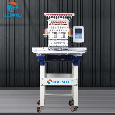 China High End Cap Home Use 360*510mm 12 Needles T Shirts Small Flat Cap T Shirt Embroidery Machine for sale