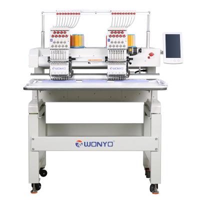 China 2021 Hotels WONYO 2 New Head Style Multi-needles Embroidery Machines Automated For Commercial for sale