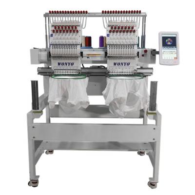 China Cap/T-shirt/garments/logos/3D embroidery machine newest 2 embroidery machines 1502 computer embroidery finishing machine small main cheapest prices for sale