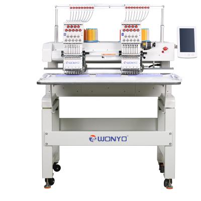 China Garment Shops New Computer Embroidery Machine is simple to operate, easy to set up and maintain low high speed embroidery machine for sale