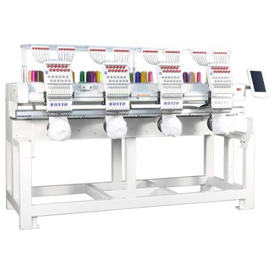 China Hotels 4 Head Computer Flat Embroidery Machine For Sale for sale