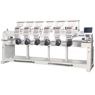 China 6Heads Cap Computerized Embroidery Machine Price for sale