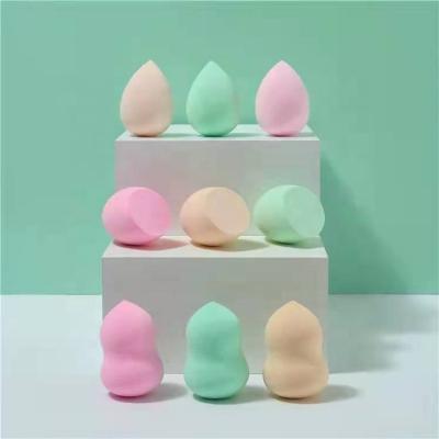 China Facial Cosmetic Soft Latex Applicator Soft Latex Free Makeup Sponge Base Foundation Makeup Free Pink Sponge for sale