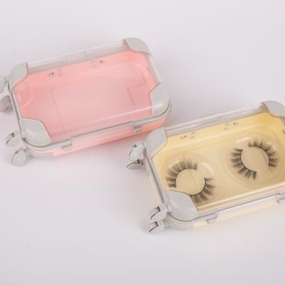 China Wholesale Natural Soft Long Luxury 3D Silk Eyelash Seller Very Customized Boxes Packaging for sale