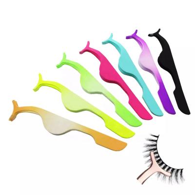 China BLBBE Fashion Eyelash Tweezers Wholesale Magnetic False Eyelash Tool for sale