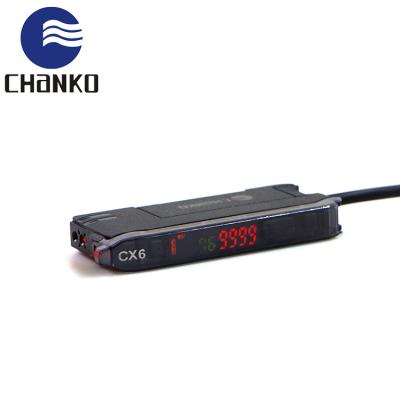 China Ray Sensor Cheap Price Digital Display Fiber Optic Sensor And Amplifier CX6-DN10 for sale