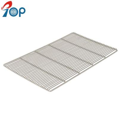 China Custom Corrosion Resistance BBQ Stainless Steel Wire 316L Rectangular Grill Grate for sale