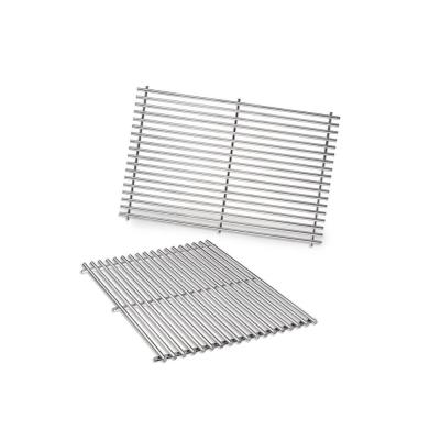 China Easily Cleaned Size 25*30cm Stainless Steel BBQ Grill Grate BBQ Wire Grid for sale