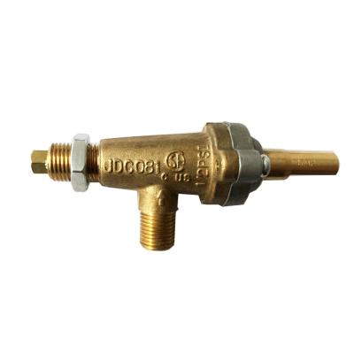 China Thermal Resistance CE CS A Certified LP Main Gas Burner Brass Valve For Gas Grills for sale