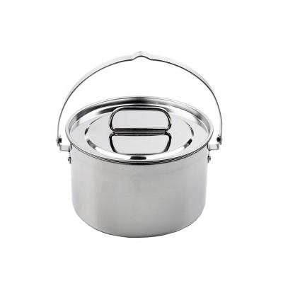 China Sustainable Aluminum Picnic Tableware Outdoor Camping Cookware for sale