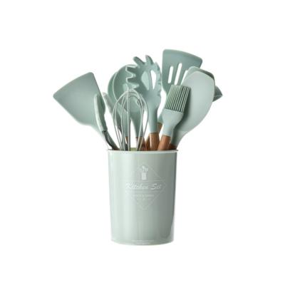 China Sustainable Food Grade Silicone Cookware Utensils Set for sale