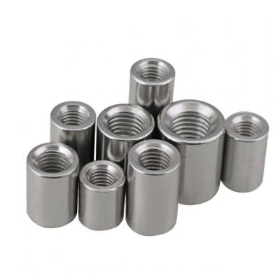 China Steel 304 Stainless Steel Rod Round Coupling Nut For Threaded Bar Stud for sale