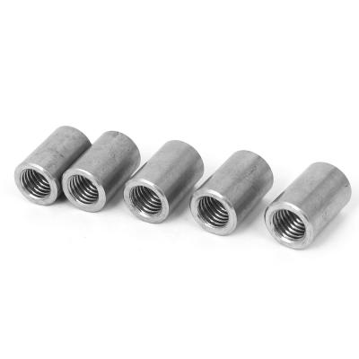 China Automotive Industry Round Connector SS304 Threaded Socket Bar Stud Rod Coupling Nut for sale