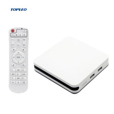 China Allwinner TV High Speed ​​Set Top Box HD Topleo 8gb 16gb 4k Andriod Android TV Box 10.0 for sale