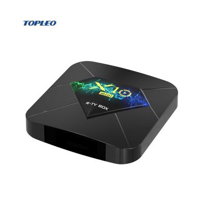 China Android TV New X10 MINI Android TV Box 2GB 16GB 2.4G Wifi BT 4.1 4K HD Set Top Box Google Play YouTube Netflix Support 10.0 for sale