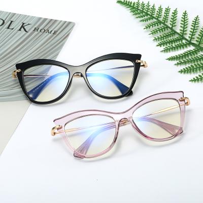 China Blue Fashion Stylish Women HQ Anit Glass Ray Light Radiation Filter Blocking Cut Glasses Desktop Computer Reading Gaming Glasses for sale