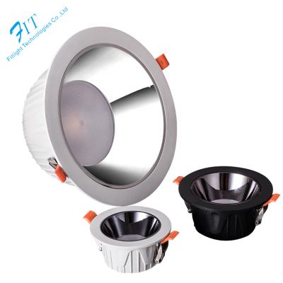 China Adjustable Downlights Dimmable CCT COB RA95 15w cob led downlight with 110mm cut out for sale