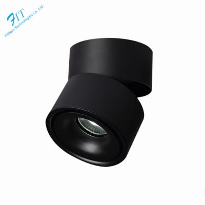 China Office Housing Aluminum Round Shape Folding Outdoor Mounted Led Downlight 15w for sale