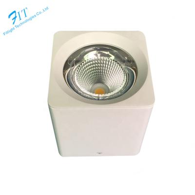 China High Lumen Desktop 25w GU10 IP44 Outdoor Mounted Square Led Downlight For Bathroom for sale