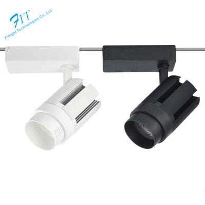 China Office Fitlight New Design Anti Glare Commercial Museum COB Led Track Lights 30W for sale