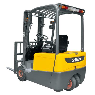 China Xilin Hotels 2000kg 2ton 3m 6.2m three wheel material handling equipment electric forklift electric forklift for sale