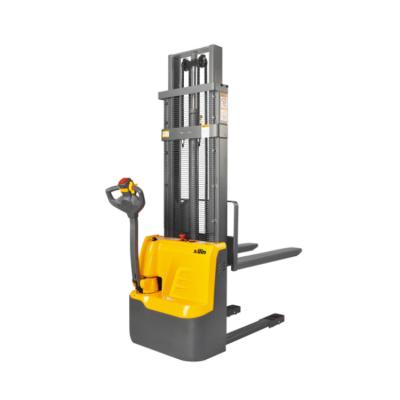 China Xilin 1200kg 2646lbs 2.5m Electric Stacker Hotels Walkie Electric Stacker for sale