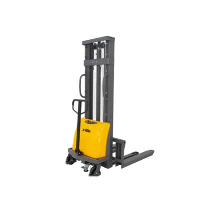 China Hotels Xilin 1500KG 1.5ton 3300lbs Semi Electric Stacker Stacker for sale