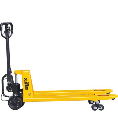 China Hotels Xilin Hydraulic Pump Manual Pallet Jack 2.5 Ton Hand Pallet Truck For Sale for sale