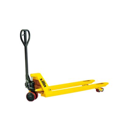 China Hotels Xilin 3000kgs Heavy Duty Manual Hydraulic Hand Pallet Truck for sale