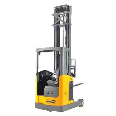 China Hotels Xilin Electric Reach Truck Capacity 1600kgs 1.6ton 3520lbs Max Lift Height 9.5m with Powerful AC Drive Motor Forklifts for sale