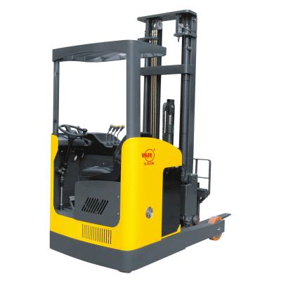 China Xilin New Design 1500kgs 1.5ton 3300lbs 8m reach electric high lift portable stacker for hotels with heavy duty frame for sale