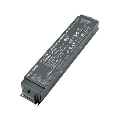 China Metal DALI 200W 0/1-10V Constant Voltage 17A Multiple Dimming Output Led Driver for sale